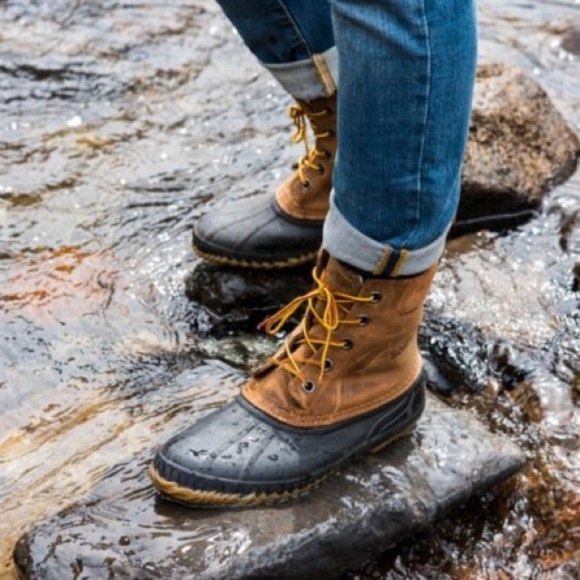 duck boots without laces
